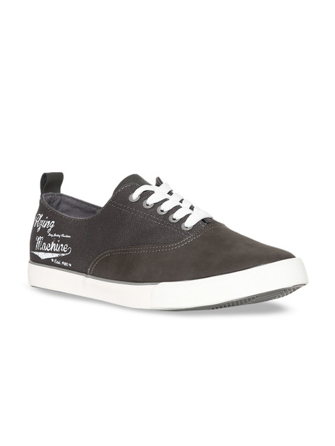 

Flying Machine Men Grey Sneakers