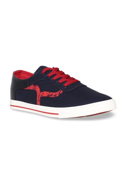 

Flying Machine Men Navy Blue Sneakers