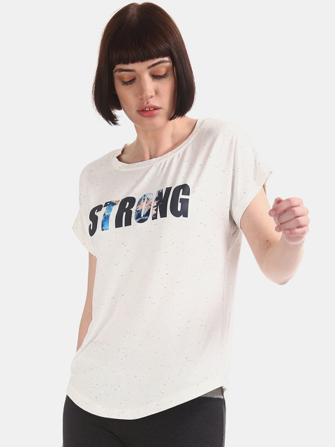 

Sugr Women White Printed Top
