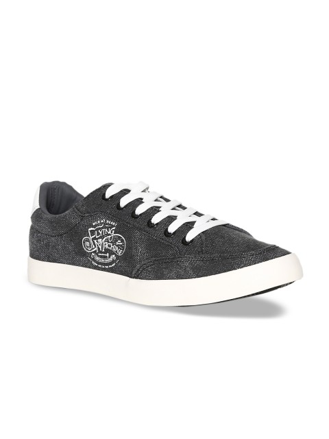 

Flying Machine Men Black Sneakers