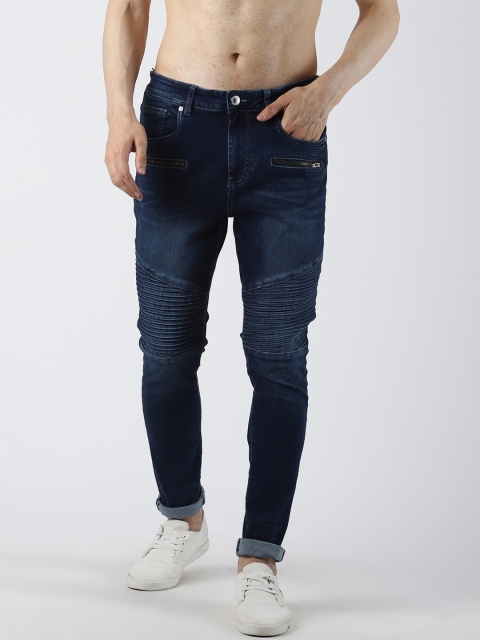 

Blue Saint Men Blue Slim Fit Mid-Rise Clean Look Jeans