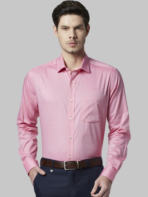 

Park Avenue Men Red Regular Fit Solid Formal Shirt