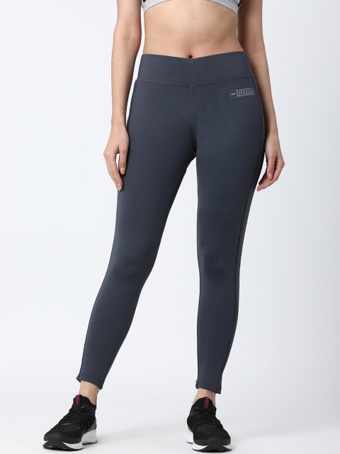 

GOLDSTROMS Women Grey Solid Dri Fit Tights