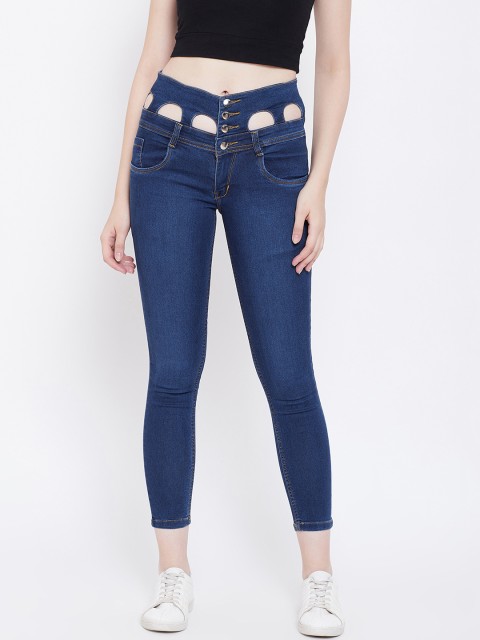 

Nifty Women Blue Slim Fit High-Rise Clean Look Jeans