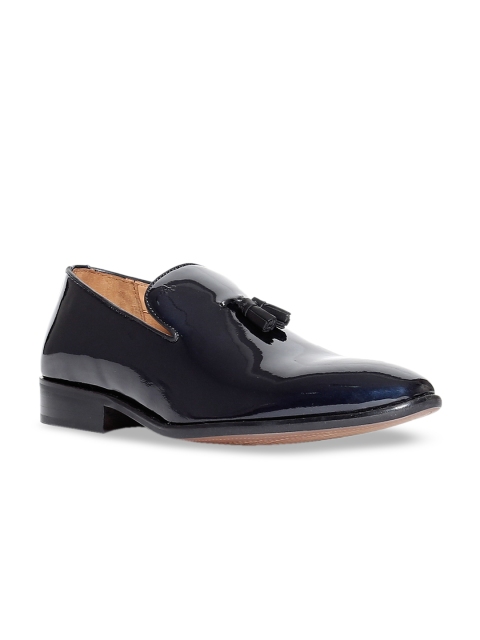 

Arrow Men Blue Solid Party Slip-Ons