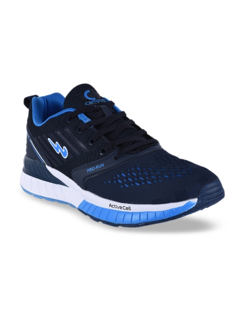 

Campus Men Navy Blue Mesh Running Shoes