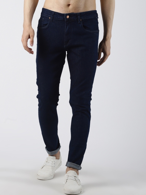 

Blue Saint Men Blue Slim Fit Mid-Rise Clean Look Jeans