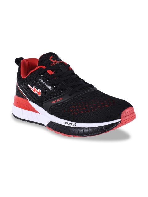 

Campus Men Black AIRWIND Mesh Running Shoes