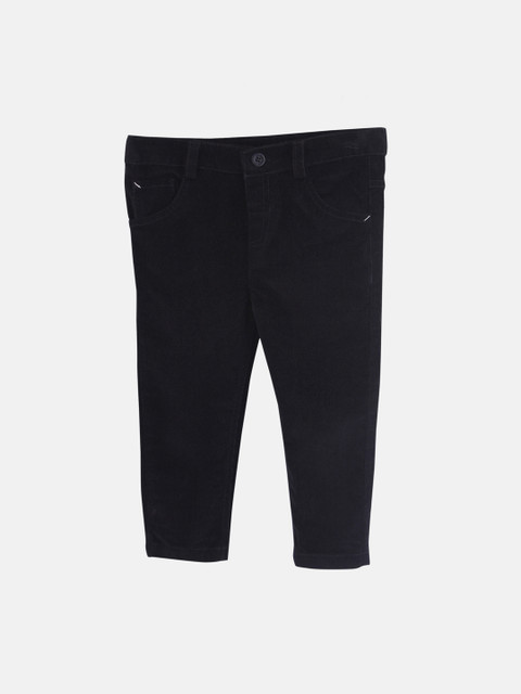 

Beebay Girls Black Regular Fit Solid Regular Trousers
