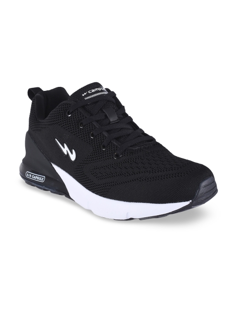 

Campus Men Black Mesh NORTH Running Shoes