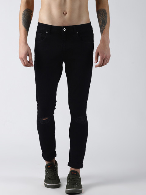 

Blue Saint Men Black Slim Fit Mid-Rise Clean Look Jeans