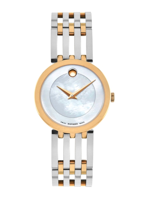 

MOVADO Men Silver-Toned Analogue Watch 607114