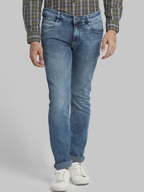 

Parx Men Blue Slim Fit Mid-Rise Clean Look Slim Fit Jeans