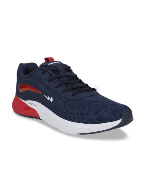 

Campus Men Blue & Red Mesh Running Shoes