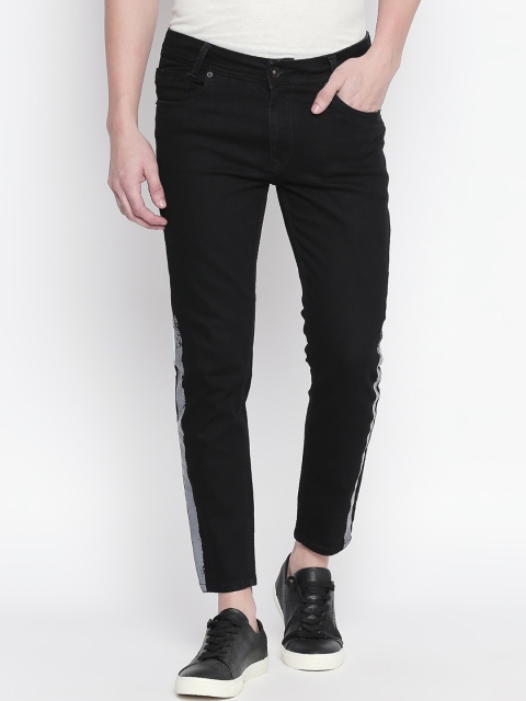 

Mufti Men Black Regular Fit Mid-Rise Clean Look Stretchable Jeans