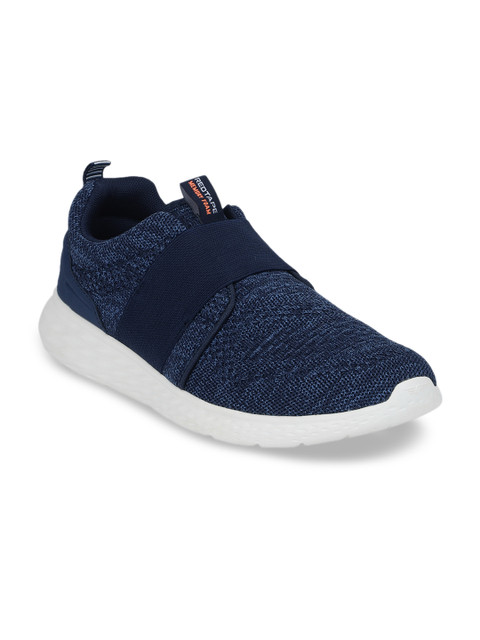 

Red Tape Men Navy Blue Textile Walking Shoes