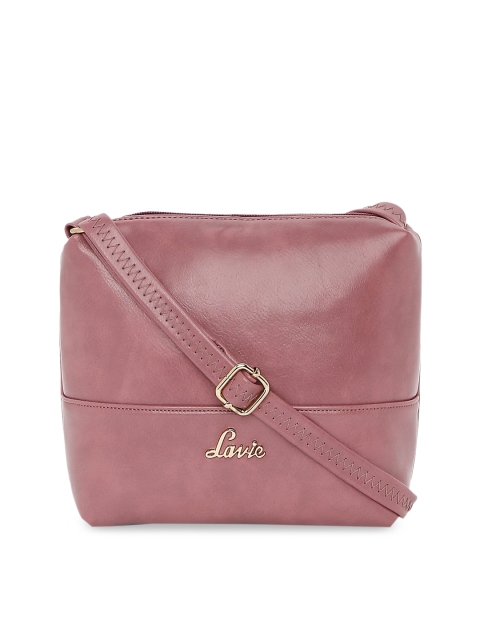 Lavie Pink Solid Sling Bag