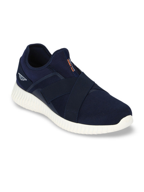 

Red Tape Men Navy Blue Textile Walking Shoes