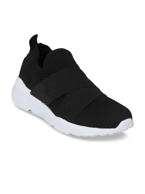 

Red Tape Men Black Textile Walking Shoes