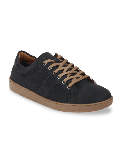 

Bond Street By Red Tape Men Black Solid Sneakers