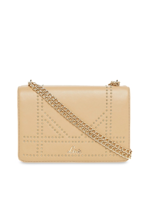 

Lavie Beige Embellished Sling Bag