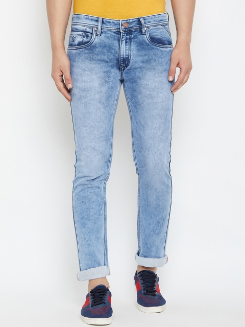

KROSSSTITCH Men Blue Slim Fit Mid-Rise Clean Look Jeans