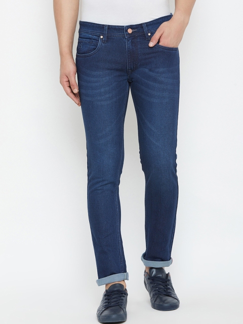 

KROSSSTITCH Men Blue Slim Fit Mid-Rise Clean Look Jeans