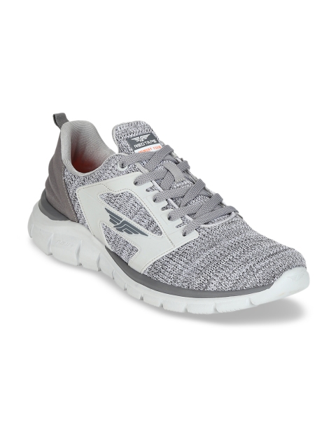 

Red Tape Men Grey Textile Walking Shoes