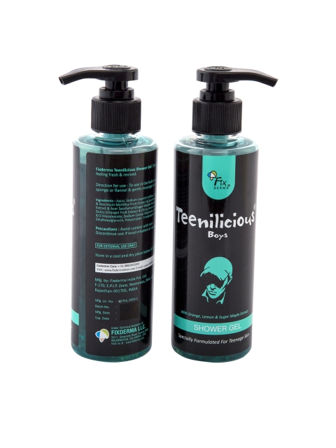 

Teenilicious Boys Body Wash & Shower Gel 200 ml, Black