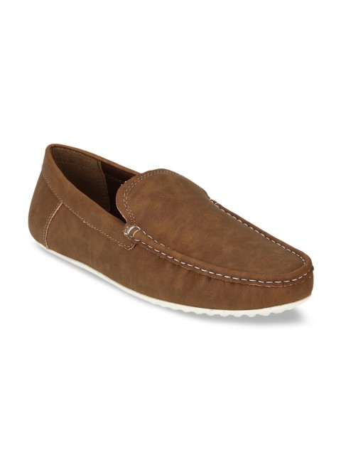 

Bond Street By Red Tape Men Brown Solid Loafers