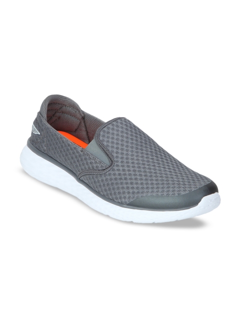 

Red Tape Men Grey Textile Walking Shoes