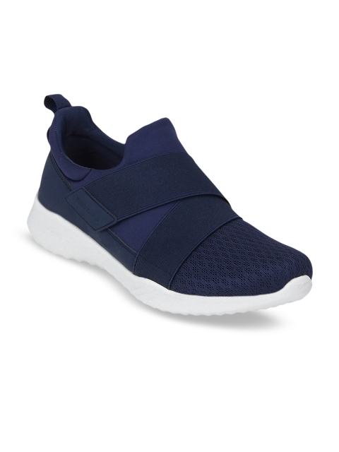 

Red Tape Men Navy Blue Textile Walking Shoes