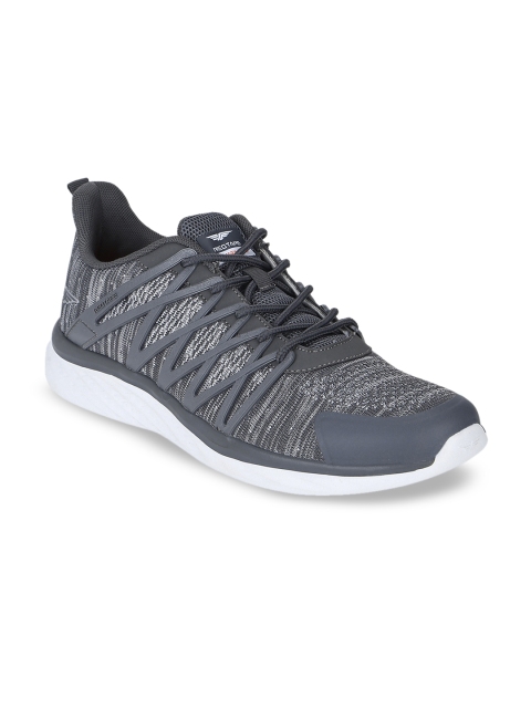 

Red Tape Men Grey Textile Walking Shoes