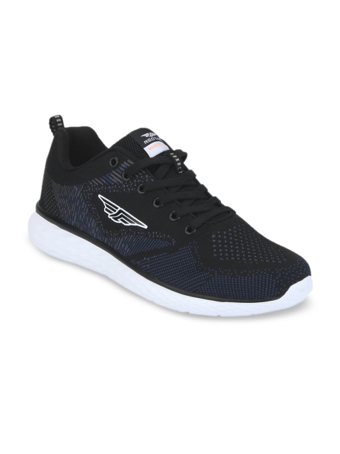 

Red Tape Men Black Textile Walking Shoes