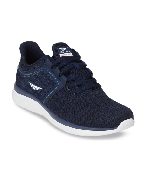 

Red Tape Men Blue Textile Walking Shoes