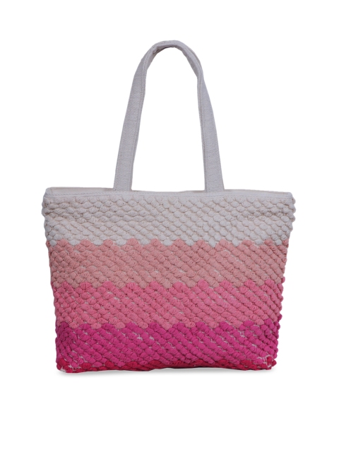 

Diwaah Multicoloured Self Design Tote Bag, Multi