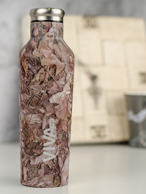 

VIVA h2o Brown & Beige Printed Stainless Steel Vaccum Insulated Water Bottle 500 ml