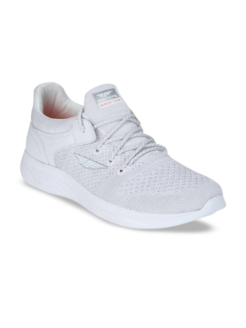 

Red Tape Men White & Grey Textile Walking Shoes