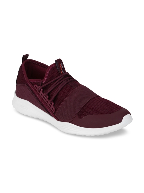 

Red Tape Men Burgundy Textile Walking Shoes