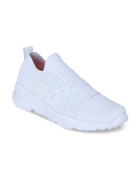 

Red Tape Men White Textile Walking Shoes