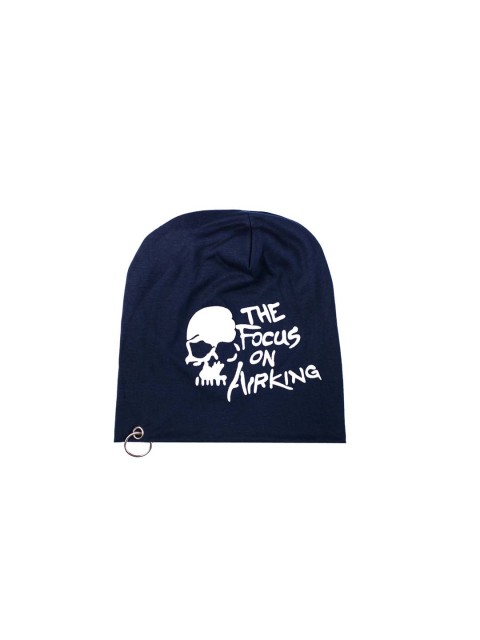 

NOISE Unisex Blue Printed Beanie