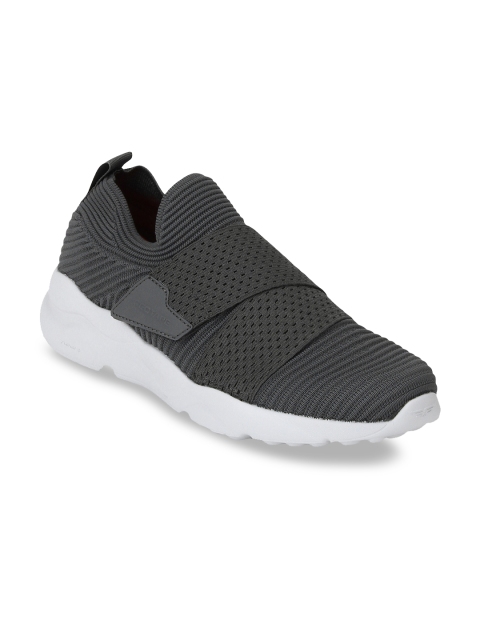 

Red Tape Men Charcoal Textile Walking Shoes