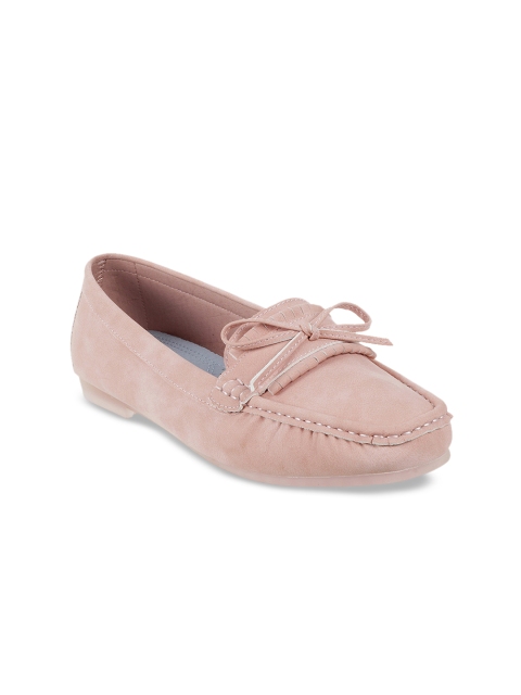 

Mochi Women Pink Solid Ballerinas