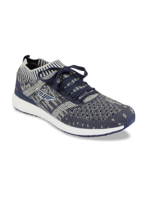 

Red Tape Men Navy Blue Textile Walking Shoes