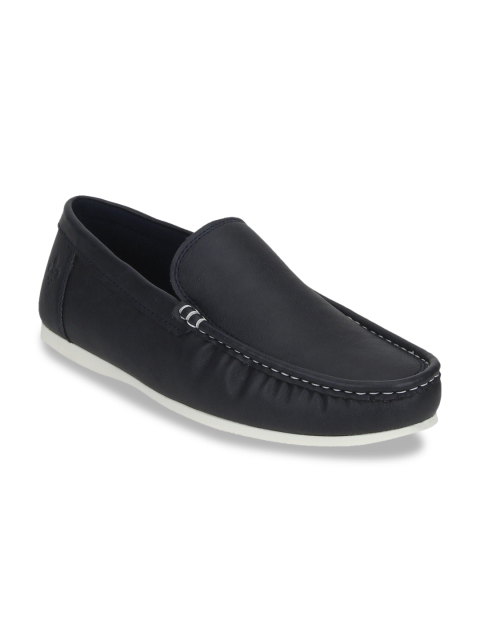 

Bond Street By Red Tape Men Navy Blue Loafers
