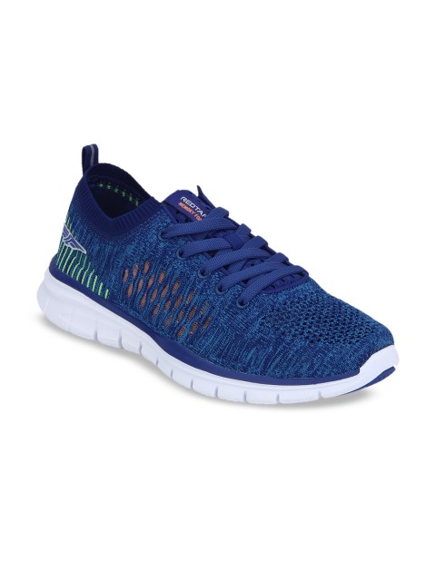 

Red Tape Men Blue Textile Walking Shoes
