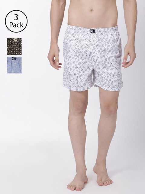 

Urban Dog Men Blue & Grey Printed Boxers UDBX154_UDBX156_UDBX159