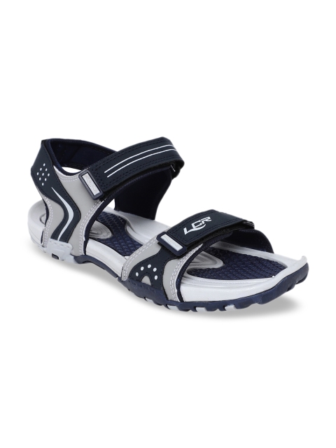 

Lancer Men Navy Blue Comfort Sandals