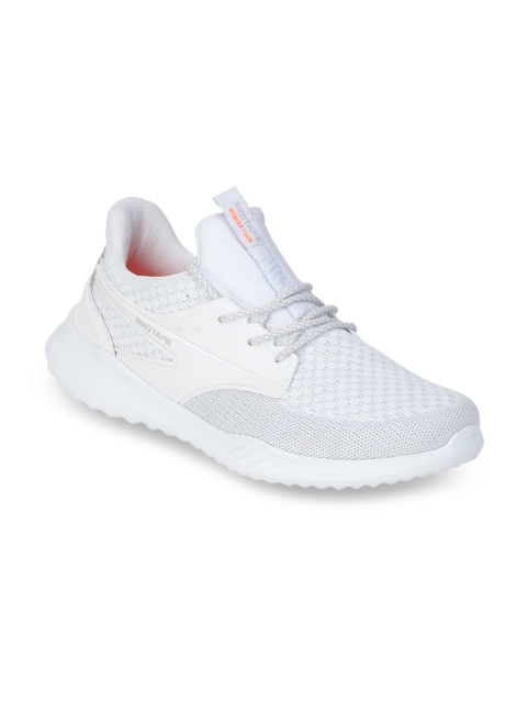 

Red Tape Men White Textile Walking Shoes