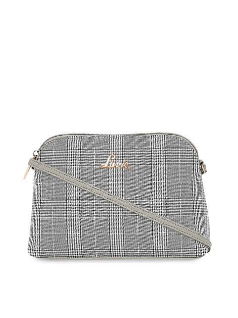 

Lavie Grey & White Checked Sling Bag